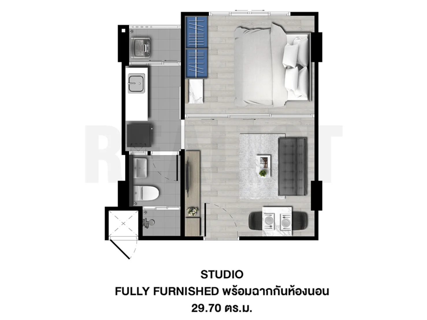 1.39 ลบ ดีคอนโด กาญจนวนิช มือสอง ชั้น 2 คลองหวะ - Image 20