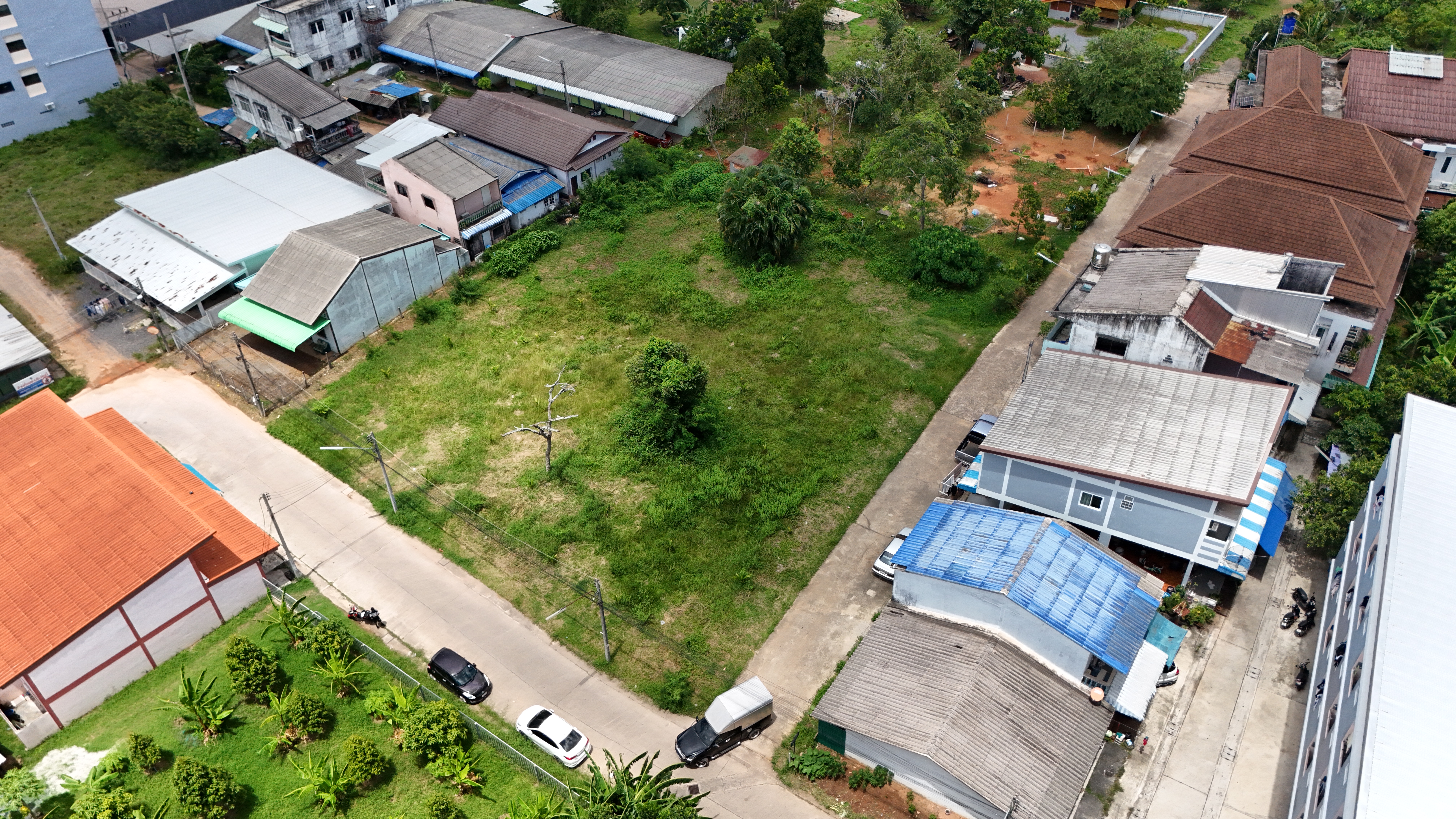 25 ลบ ที่ดิน 1ไร่ ติดถนน 2 ด้าน ใกล้ มอ. <<{มีภาพมุมสูง}>> - Image 4