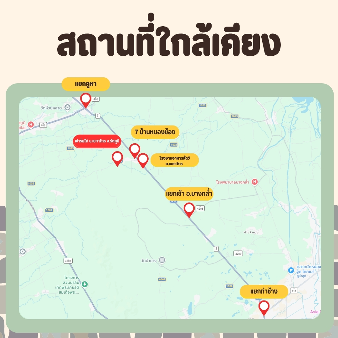 6.6 ลบ สวนยาง 12 ไร่ หน้าติดถนนดำ หลังติดลำธาร รัตภูมิ #น้ำไม่ท่วม - Image 9